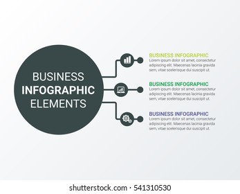 Business Infographics Vector illustration. can be used for workflow layout, banner, diagram, number options, step up options, web design.