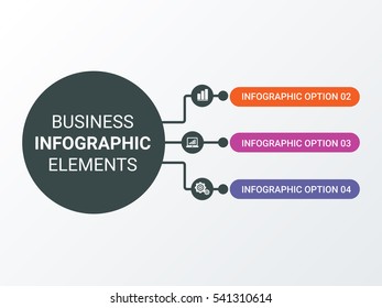 Business Infographics Vector illustration. can be used for workflow layout, banner, diagram, number options, step up options, web design.