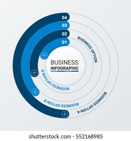 Business Infographics Vector illustration. can be used for workflow layout, banner, diagram, number options, step up options, web design.