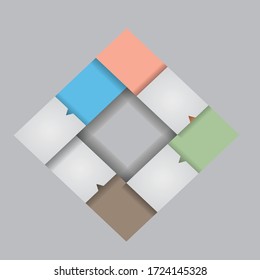 Business infographics. Vector infographic element.