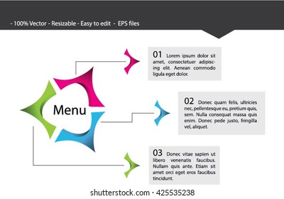Business infographics, web, lower third, banners template