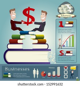 Business infographics.vector illustration