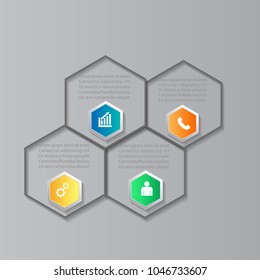 Business infographic.vector infographics timeline design template
