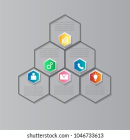Business infographic.vector infographics timeline design template