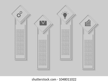 Business infographic.vector infographics timeline design template