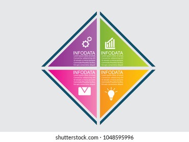 Business infographic.vector infographics timeline design template