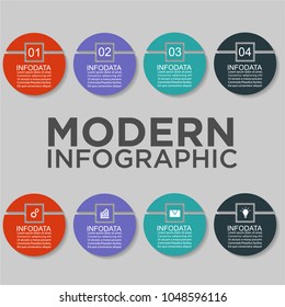 Business infographic.vector infographics timeline design template