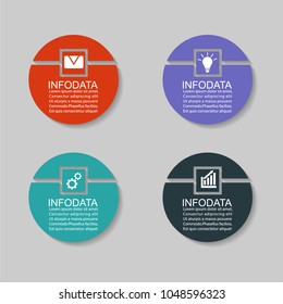 Business infographic.vector infographics timeline design template
