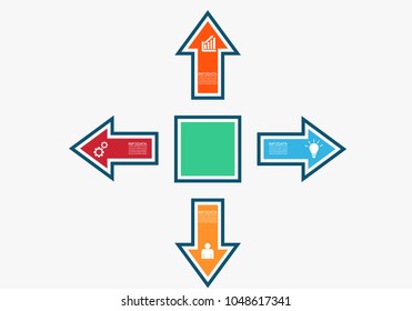 Business infographic.vector infographics timeline design template