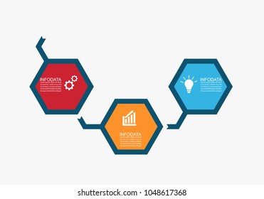 Business infographic.vector infographics timeline design template