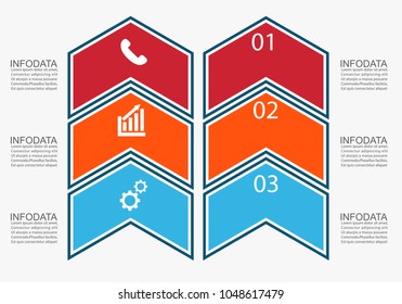 Business infographic.vector infographics timeline design template