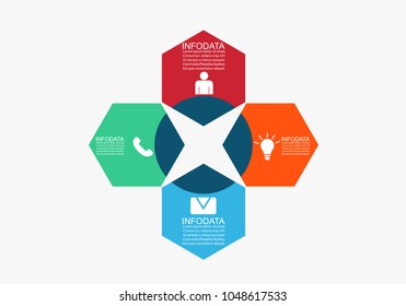 Business infographic.vector infographics timeline design template