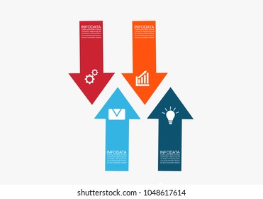 Business infographic.vector infographics timeline design template