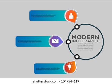 Business infographic.vector infographics timeline design template