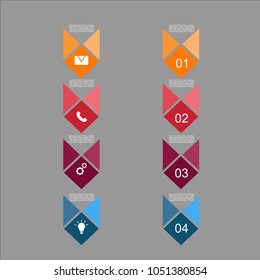 Business infographic.vector infographics timeline design template