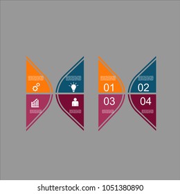 Business infographic.vector infographics timeline design template