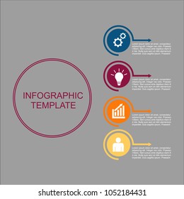 Business infographic.vector infographics timeline design template