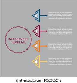 Business infographic.vector infographics timeline design template