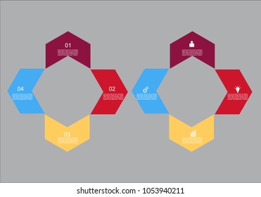 Business infographic.vector infographics timeline design template