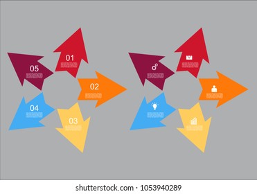 Business infographic.vector infographics timeline design template