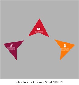 Business infographic.vector infographics timeline design template