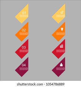 Business infographic.vector infographics timeline design template