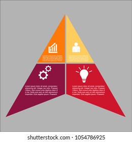 Business infographic.vector infographics timeline design template