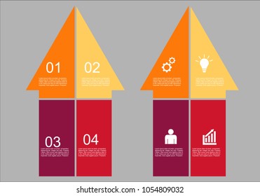 Business infographic.vector infographics timeline design template