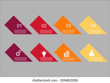 Business infographic.vector infographics timeline design template