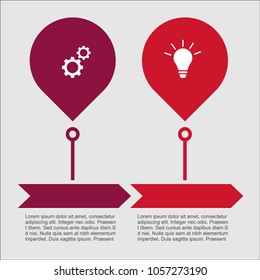 Business infographic.vector infographics timeline design template