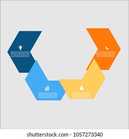 Business infographic.vector infographics timeline design template