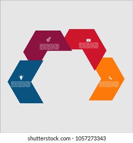 Business infographic.vector infographics timeline design template
