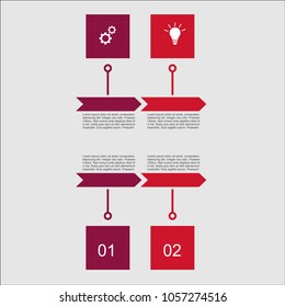 Business infographic.vector infographics timeline design template