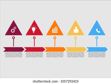 Business infographic.vector infographics timeline design template
