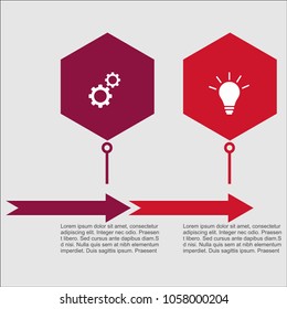 Business infographic.vector infographics timeline design template