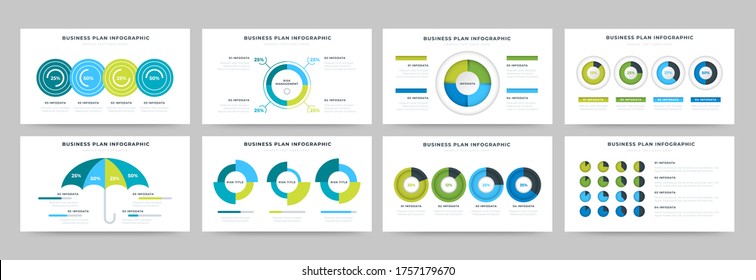 Business inforgraphic design set for management concept. Can be used for business project, annual report, web design. business workflow and flowchart vector infographic elements.