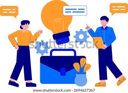 Business Innovation and Creative Thinking Metaphor