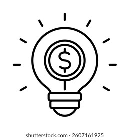 Business Innovation Icon Element for Design