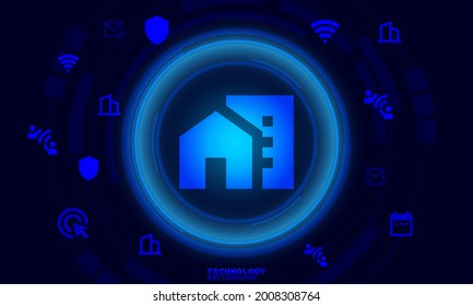 Concepto de tecnología de innovación empresarial. fondo tecnológico. efecto neón. concepto de placa de circuito. Tecnología digital de alta tecnología.