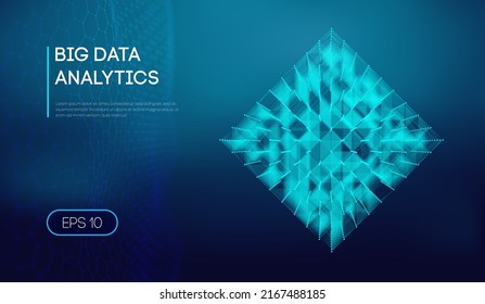Business inteligence technology background. Binary code algorithms deep learning. Virtual reality analysis. Data science learning machine. Artificial intelligence data research and automation.