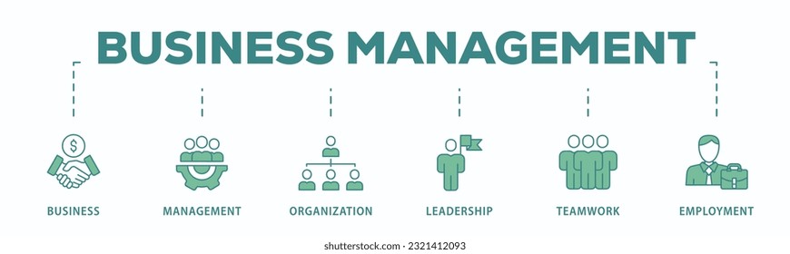 Business intelligence banner web icon vector illustration concept with icon of data mining, analysis, benchmarking, management, reporting, measure, and strategy