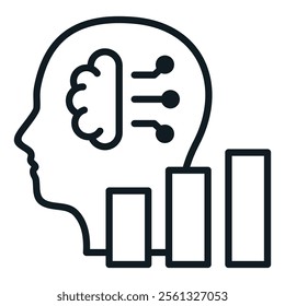 Business Intelligence Icon Element For Design