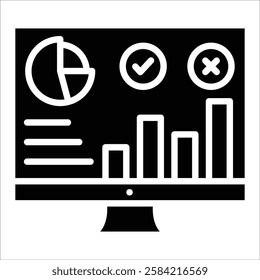 Business Intelligence Icon Element For Design