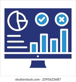 Business Intelligence Icon Element For Design