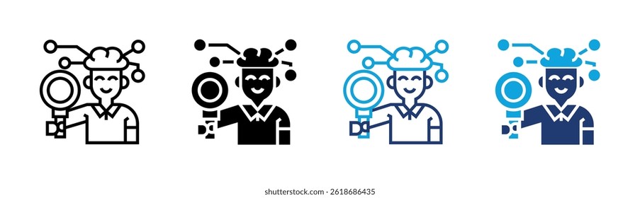 Business Intelligence Icon Element For Design