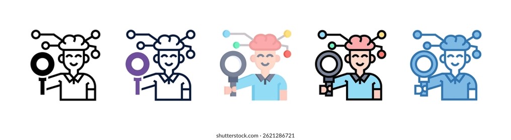 Business Intelligence Icon Element For Design