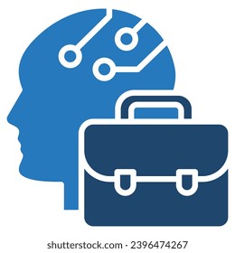 Business Intelligence icon line vector illustration