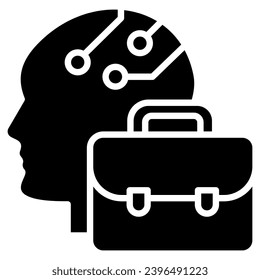 Business Intelligence icon line vector illustration