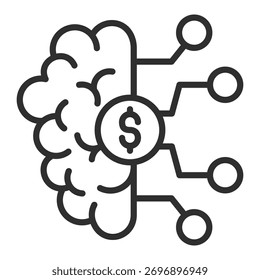 Colección de Vector único Business Intelligence Icon