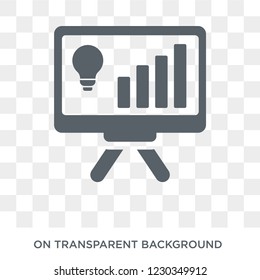 business intelligence icon. Trendy flat vector business intelligence icon on transparent background from general  collection.  - Powered by Shutterstock - Get 15% off with code: PIKWIZARD15